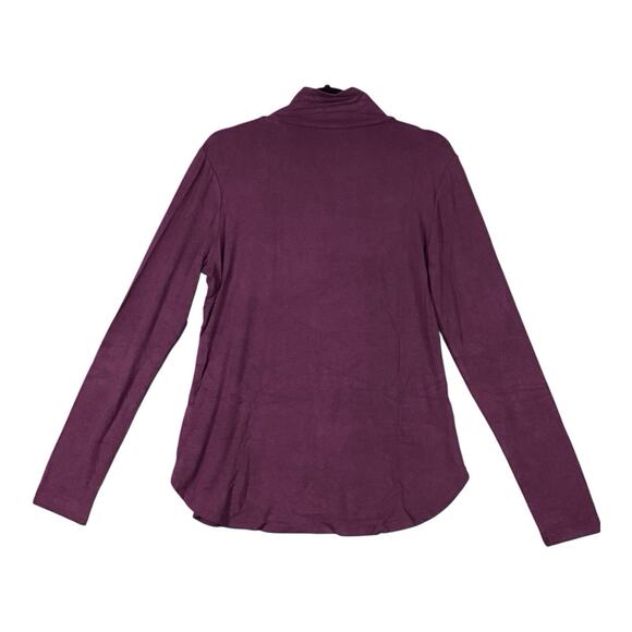 Premise Women’s Purple Mock Neck Long Sleeve Sweater Size M NWOT - Picture 4 of 9